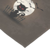 黒猫ばか銀月とこうもり ミディアムテーブルランナー (コーナー)