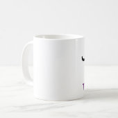 黒猫をトリックまたは治療する コーヒーマグカップ (正面左)