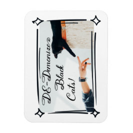 黒猫を悪魔にするな！ マグネット