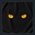 黒猫を見た男 バンダナ<br><div class="desc">鋭い金ゴールドの目は黒猫の目にしか見えない。</div>