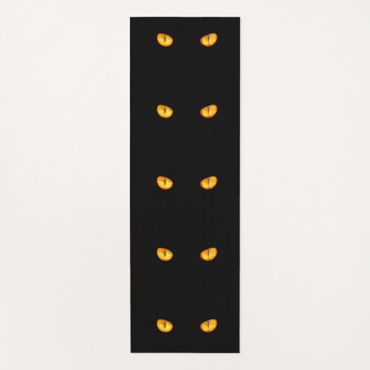 黒猫を見た男 ヨガマット (正面)