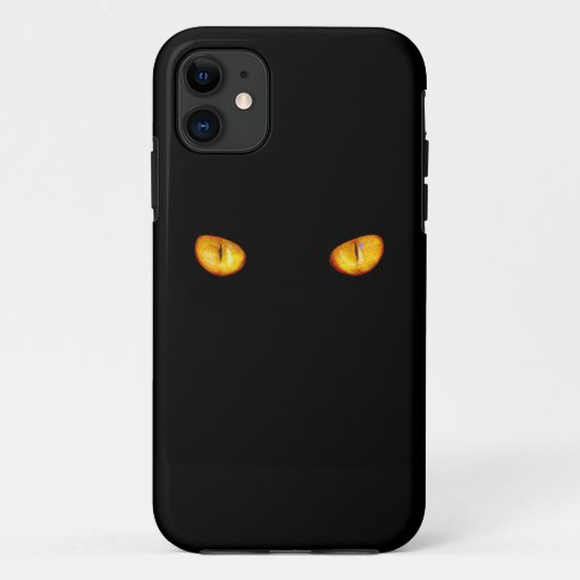 黒猫を見た男 Case-Mate iPhoneケース (裏面)
