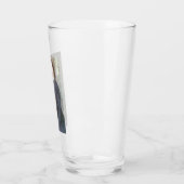 黒猫を飼っている若い女性（Gwen John著） タンブラーグラス (左)