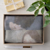 黒猫を飼っている若い女性(Gwen John著) 薄葉紙 (ギフト)