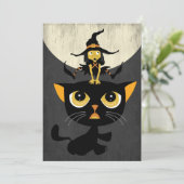 黒猫を飼遊う小さな魔女のうるう蛙 招待状 (スタンド正面)