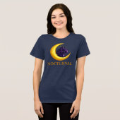 黒猫アート トライブレンドＴシャツ (正面全面)