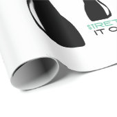 黒猫アート ラッピングペーパー (ロールコーナー)