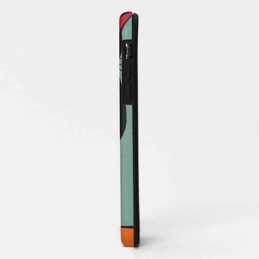 黒猫アート Case-Mate iPhoneケース (裏面/左)