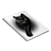 黒猫イエローアイキャッツ ノートブック (右側)
