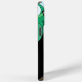 黒猫イラストレーションケースメイトiPhoneケース Case-Mate iPhoneケース (裏面 / 右)