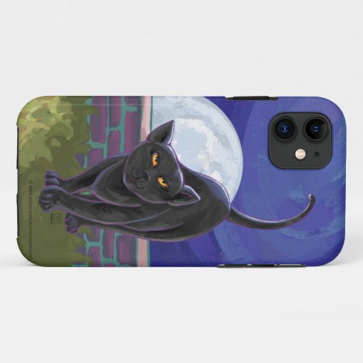 黒猫エレクトロニクス Case-Mate iPhoneケース (裏面(横))