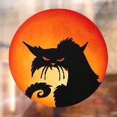 黒猫オレンジムーン ウィンドウサイン (シート2)