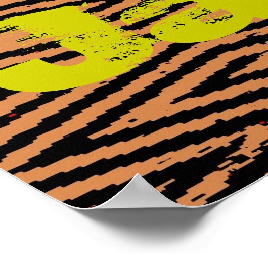 黒猫オンウォール日本の紙ジャズフェスト ポスター (角)