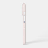 黒猫オンブックおもしろい猫 iPhone 16ケース (左側面)