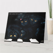 黒猫カドル カード (正面)