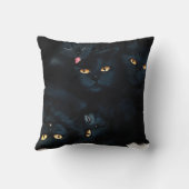 黒猫カドル クッション (裏面)