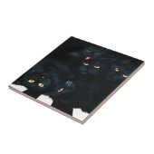 黒猫カドル タイル (側面)