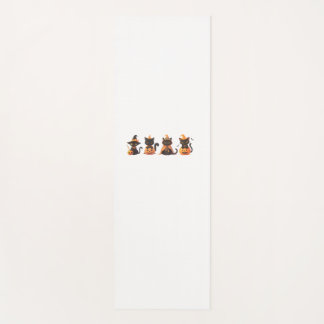 黒猫カボチャ ヨガマット