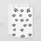 黒猫キッズハッピーバースデー カード (裏面)