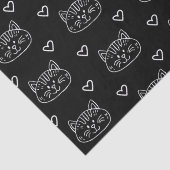 黒猫キットネームレスパターン 薄葉紙 (詳細)