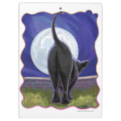 黒猫ギフト&アクセサリー クリップボード (裏面)