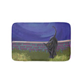 黒猫ギフト&アクセサリー バスマット (正面)