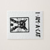 黒猫ギフト ジグソーパズル (横)