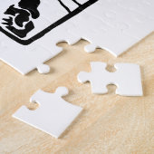 黒猫ギフト ジグソーパズル (側面)