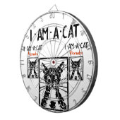 黒猫ギフト ダーツボード (正面右)