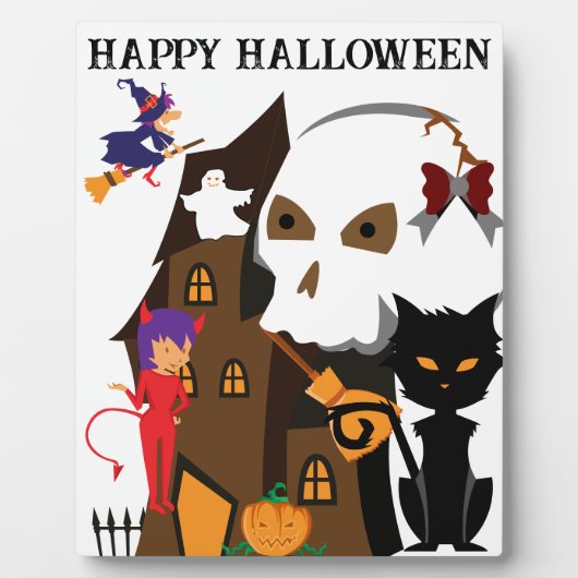 黒猫ギフト フォトプラーク (正面)