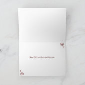 黒猫クリスマスカード シーズンカード (内部)