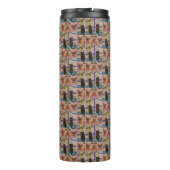 黒猫クリスマスサーマルタンブラー タンブラー (裏面)