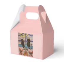 黒猫クリスマスフェイスボックス