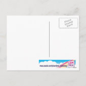 黒猫クリスマス シーズンポストカード (裏面)