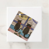 黒猫クリスマス フェイバータグ (インサイチュ)