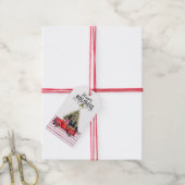 黒猫クリスマスfor猫好き ギフトタグ (より糸付き)