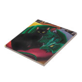 黒猫グリーンドラゴン タイル (側面)