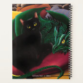 黒猫グリーンドラゴン プランナー手帳 (裏面)