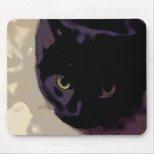 黒猫ケース マウスパッド