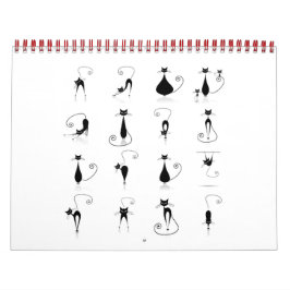 黒猫コレクション カレンダー