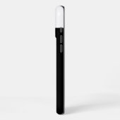 黒猫ゴールデンアイズカスタマイズ iPhoneケース (左側面)
