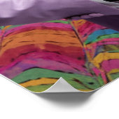 黒猫サクソフォーン奏者 ポスター (角)