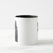 黒猫サングラス2 マグカップ (中央)