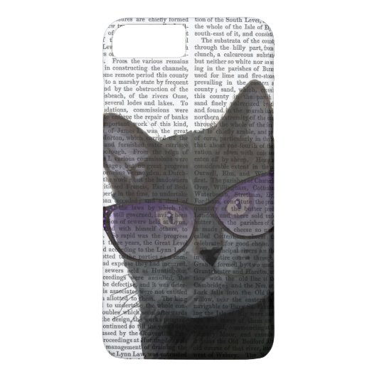 黒猫サングラス2 Case-Mate iPhoneケース (裏面)