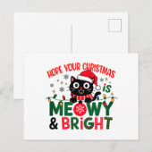 黒猫サンタ メオウィ&ブライト クリスマス (正面/裏面)