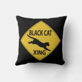 黒猫シェン クッション (裏面)