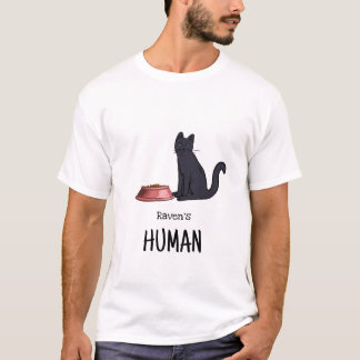 黒猫シャツ Tシャツ