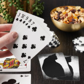 黒猫シルエット トランプ (インサイチュ)