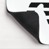 黒猫シルエット マウスパッド (コーナー)