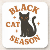 黒猫シーズン コースター (正面)